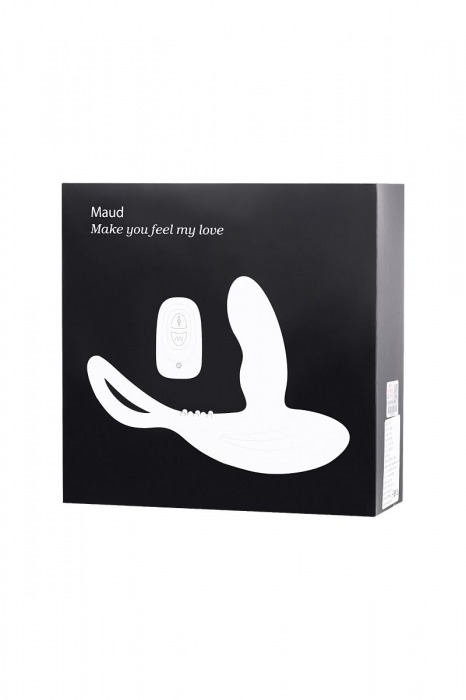 Черный стимулятор простаты Maud с вибрацией - Levett - в Сергиевом Посаде купить с доставкой