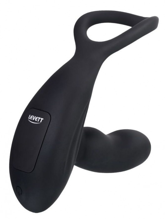 Черный стимулятор простаты Maud с вибрацией - Levett - в Сергиевом Посаде купить с доставкой