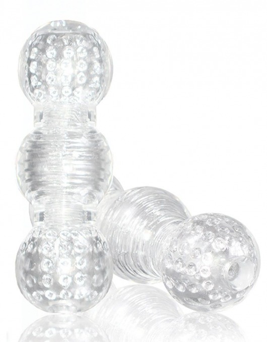 Прозрачный фигурный мастурбатор Master Stroker - Blush Novelties - в Сергиевом Посаде купить с доставкой
