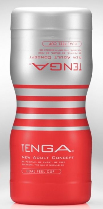 Мастурбатор TENGA Dual Sensation Cup - Tenga - в Сергиевом Посаде купить с доставкой