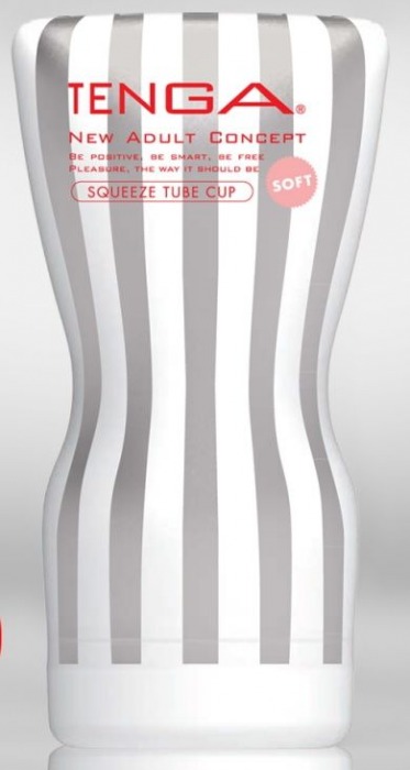 Мастурбатор TENGA Squeeze Tube Cup Soft - Tenga - в Сергиевом Посаде купить с доставкой