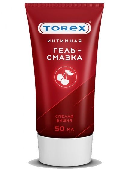 Смазка на водной основе TOREX  Спелая вишня  - 50 мл. - Torex - купить с доставкой в Сергиевом Посаде