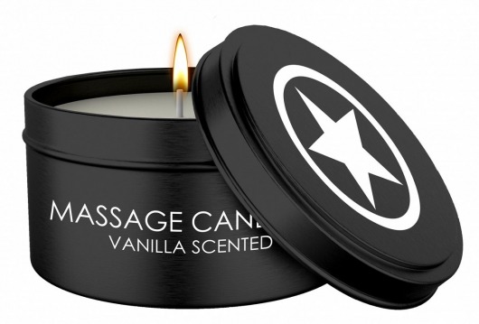 Массажная свеча с ароматом ванили Massage Candle - Shots Media BV - купить с доставкой в Сергиевом Посаде