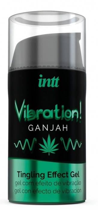 Жидкий интимный гель с эффектом вибрации Vibration! Ganjah - 15 мл. - INTT - купить с доставкой в Сергиевом Посаде