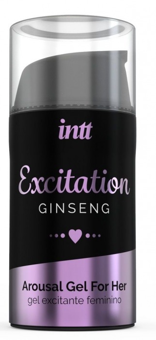 Женский возбуждающий интимный гель Excitation Ginseng - 15 мл. - INTT - купить с доставкой в Сергиевом Посаде