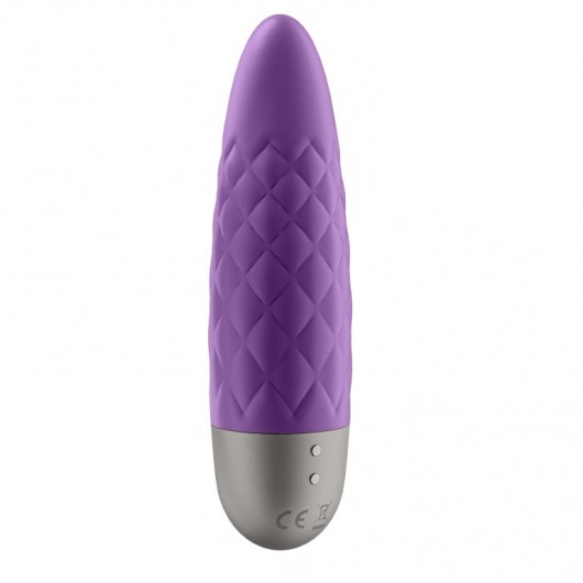 Фиолетовый мини-вибратор Ultra Power Bullet 5 - Satisfyer