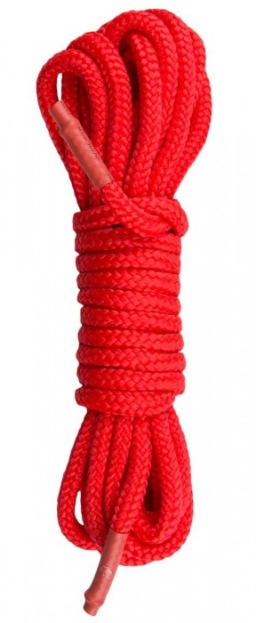 Красная веревка для связывания Nylon Rope - 5 м. - Easy toys - купить с доставкой в Сергиевом Посаде