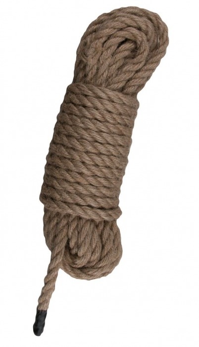 Пеньковая веревка для связывания Hemp Rope - 5 м. - Easy toys - купить с доставкой в Сергиевом Посаде