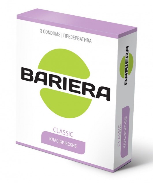 Классические презервативы Bariera Classic - 3 шт. - Bariera - купить с доставкой в Сергиевом Посаде