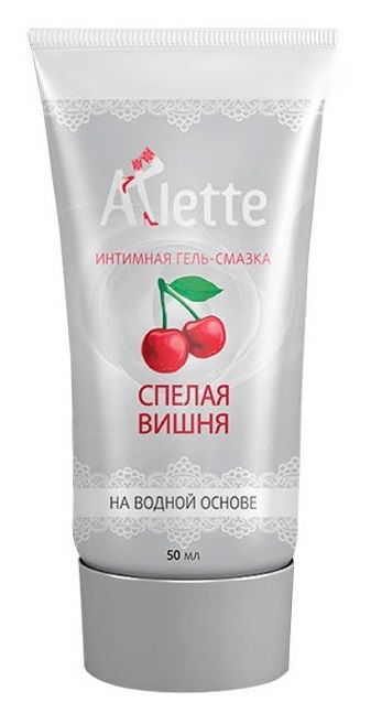 Интимная гель-смазка на водной основе Arlette  Спелая вишня  - 50 мл. - Arlette - купить с доставкой в Сергиевом Посаде