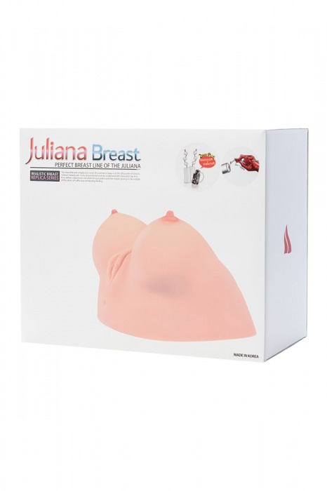 Мастурбатор Juliana Breast с вагиной - KOKOS - в Сергиевом Посаде купить с доставкой