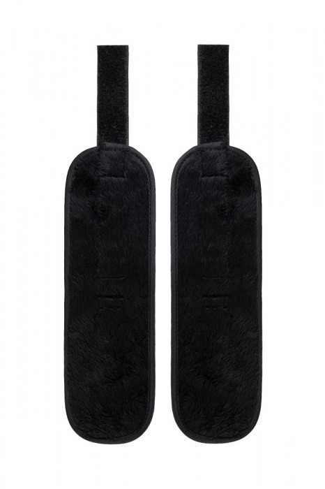 Серебристо-черные наручники Anonymo - ToyFa - купить с доставкой в Сергиевом Посаде