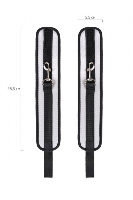 Серебристо-черные оковы Anonymo - ToyFa - купить с доставкой в Сергиевом Посаде