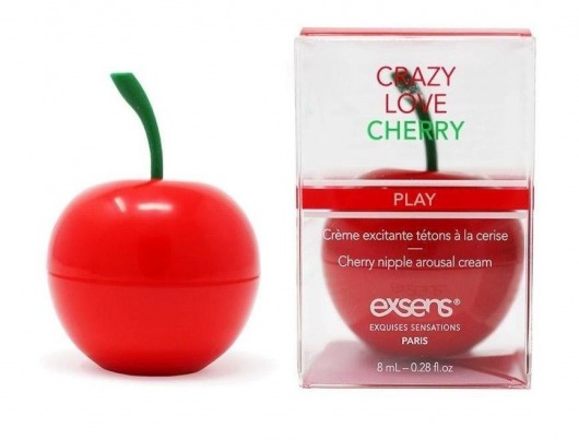 Крем для стимуляции сосков Crazy Love Cherry - 8 мл. - Exsens - купить с доставкой в Сергиевом Посаде