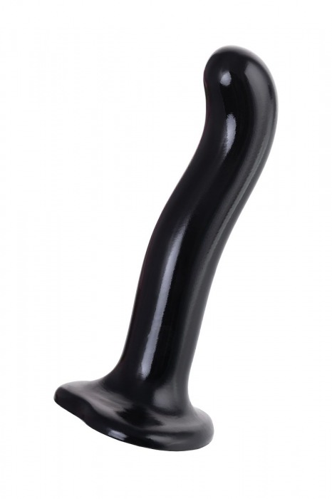 Черный стимулятор для пар P G-Spot Dildo Size M - 18 см. - Strap-on-me - в Сергиевом Посаде купить с доставкой