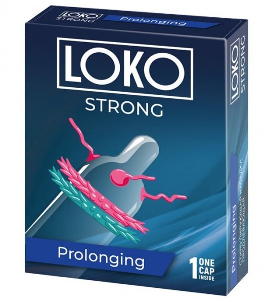 Стимулирующая насадка на пенис LOKO STRONG с продлевающим эффектом - Sitabella - в Сергиевом Посаде купить с доставкой