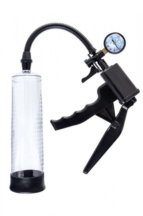 Прозрачная механическая помпа для пениса Viggo - Sexus - в Сергиевом Посаде купить с доставкой