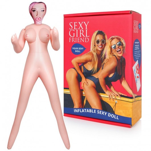 Надувная секс-кукла  Анджелина - Bior toys - в Сергиевом Посаде купить с доставкой