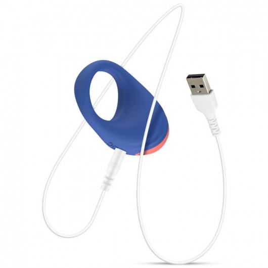 Синее эрекционное кольцо RRRING Dinner Date Cock Ring - FeelzToys - в Сергиевом Посаде купить с доставкой