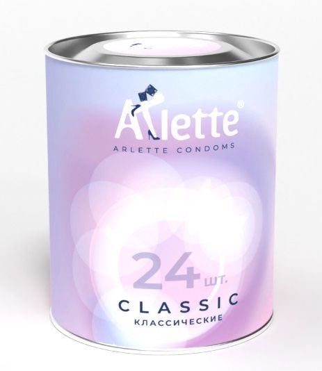 Классические презервативы Arlette Classic - 24 шт. - Arlette - купить с доставкой в Сергиевом Посаде