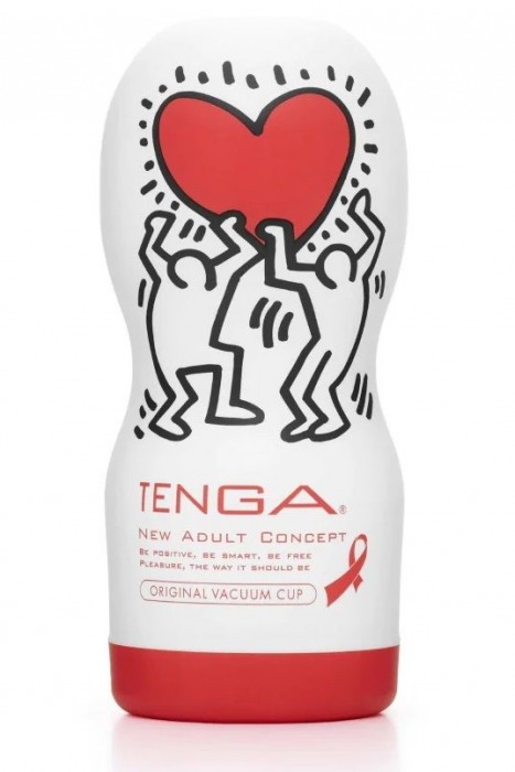Мастурбатор Keith Haring Cup Deep Throat - Tenga - в Сергиевом Посаде купить с доставкой