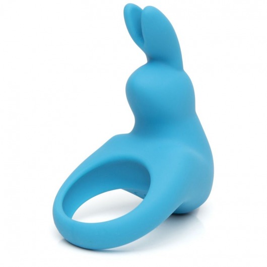 Голубое эрекционное виброкольцо Happy Rabbit Rechargeable Rabbit Cock Ring - Happy Rabbit - в Сергиевом Посаде купить с доставкой