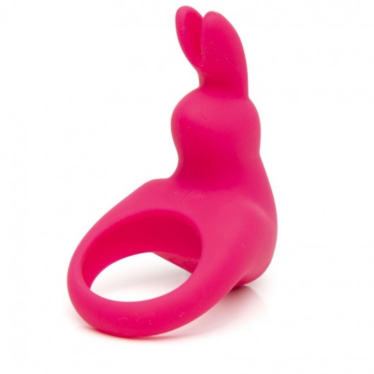 Розовое эрекционное виброкольцо Happy Rabbit Rechargeable Rabbit Cock Ring - Happy Rabbit - в Сергиевом Посаде купить с доставкой