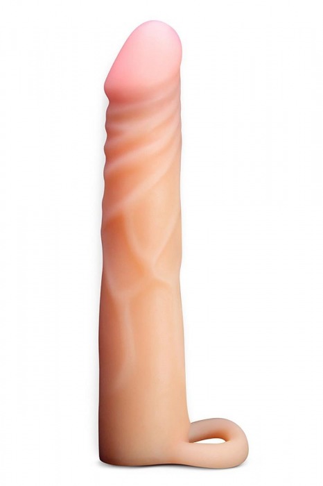 Телесная насадка на пенис Cock Xtender - 17,7 см. - Blush Novelties - в Сергиевом Посаде купить с доставкой