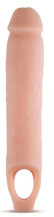 Телесная насадка на пенис 11.5 Inch Cock Sheath Penis Extender - 29,2 см. - Blush Novelties - в Сергиевом Посаде купить с доставкой