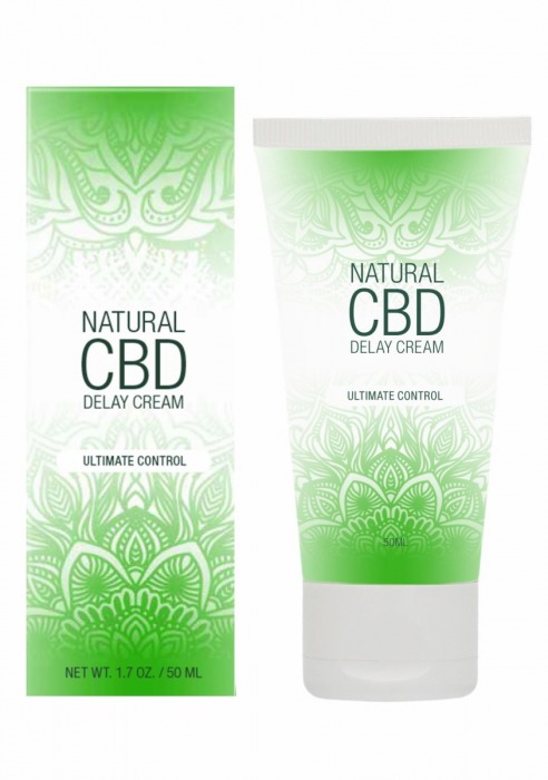 Крем-пролонгатор Natural CBD Delay Cream - 50 мл. - Shots Media BV - купить с доставкой в Сергиевом Посаде