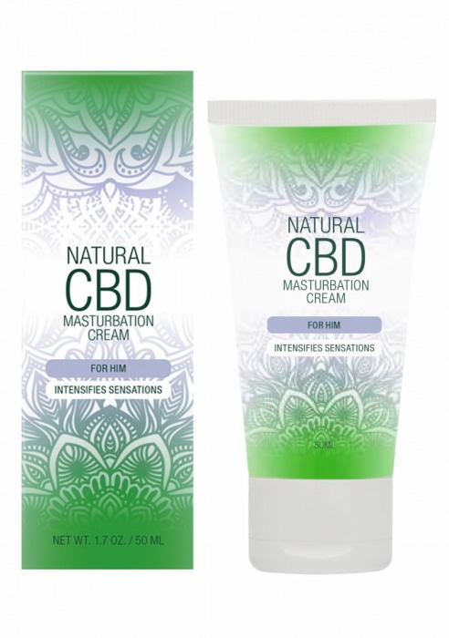 Крем для мастурбации для мужчин Natural CBD Masturbation Cream For Him - 50 мл. - Shots Media BV - купить с доставкой в Сергиевом Посаде