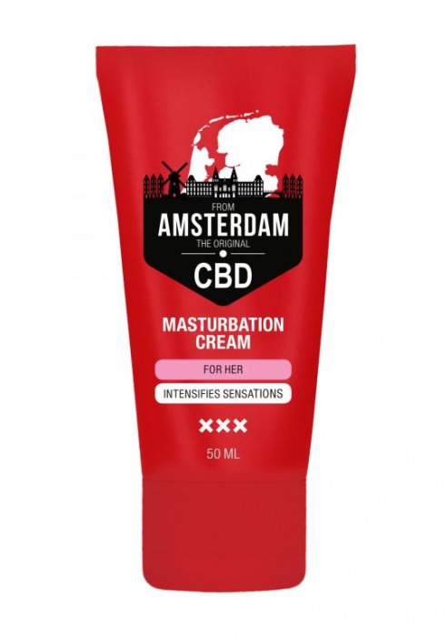 Крем для мастурбации для женщин CBD from Amsterdam Masturbation Cream For Her - 50 мл. - Shots Media BV - купить с доставкой в Сергиевом Посаде
