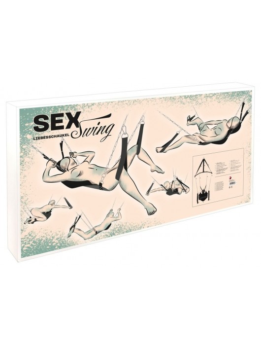 Секс-качели с лежаком и подголовником Sex Swing - Orion - купить с доставкой в Сергиевом Посаде