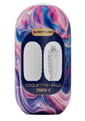 Мастурбатор в форме яйца Coquettish Balls - Baile - в Сергиевом Посаде купить с доставкой