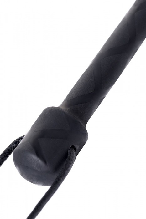 Чёрный стек с фигуркой леопарда на наконечнике - 21 см. - ToyFa - купить с доставкой в Сергиевом Посаде