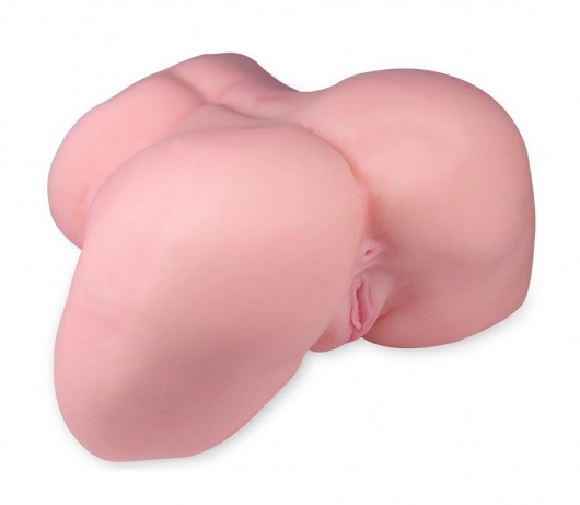 Реалистичный мастурбатор-полуторс с 2 рабочими отверстиями - S-HANDE - в Сергиевом Посаде купить с доставкой