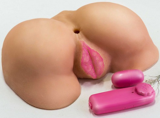 Вибровагина с двумя отверстиями и с выносным пультом - LOVETOY (А-Полимер) - в Сергиевом Посаде купить с доставкой