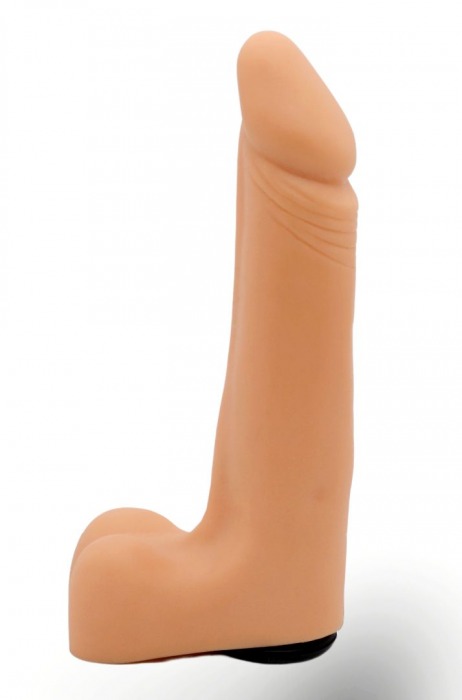 Реалистичный фаллоимитатор на трусиках с плугом - 18,5 см. - LOVETOY (А-Полимер) - купить с доставкой в Сергиевом Посаде