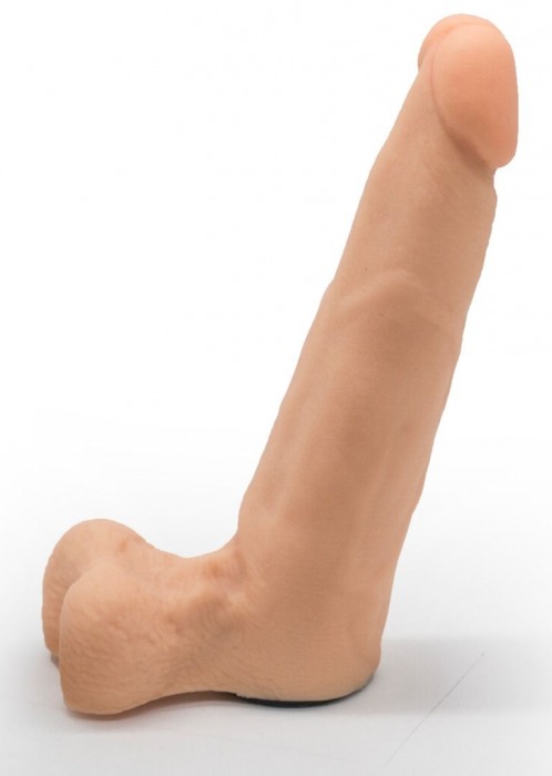 Фаллоимитатор телесного цвета на трусиках с плугом - 16,5 см. - LOVETOY (А-Полимер) - купить с доставкой в Сергиевом Посаде