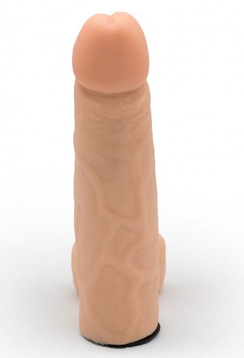 Фаллоимитатор телесного цвета на трусиках с плугом - 16,5 см. - LOVETOY (А-Полимер) - купить с доставкой в Сергиевом Посаде