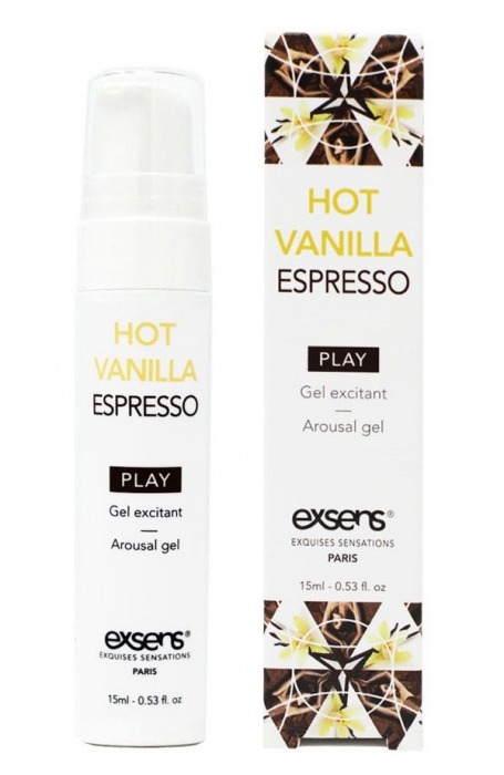 Возбуждающий гель Hot Vanilla Espresso Arousal Gel - 15 мл. - Exsens - купить с доставкой в Сергиевом Посаде