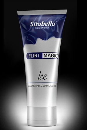 Силиконовая гель-смазка FLIRT MAGIC Ice с лёгким пролонгирующим эффектом - 75 мл. - Sitabella - купить с доставкой в Сергиевом Посаде