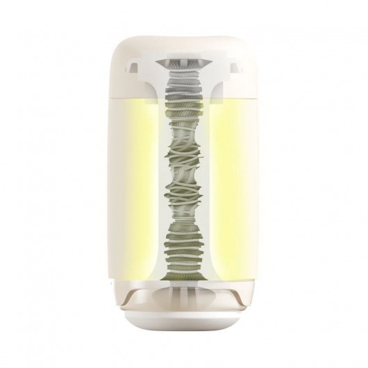 Бежевый мастурбатор Tenga Puffy - Tenga - в Сергиевом Посаде купить с доставкой