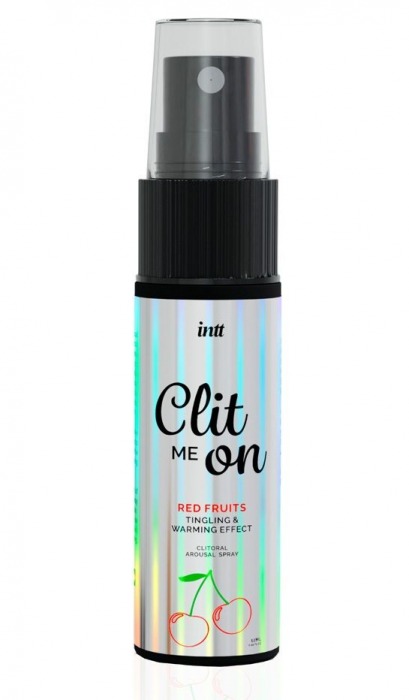 Клиторальный возбуждающий спрей Clit Me On Red Fruits - 12 мл. - INTT - купить с доставкой в Сергиевом Посаде