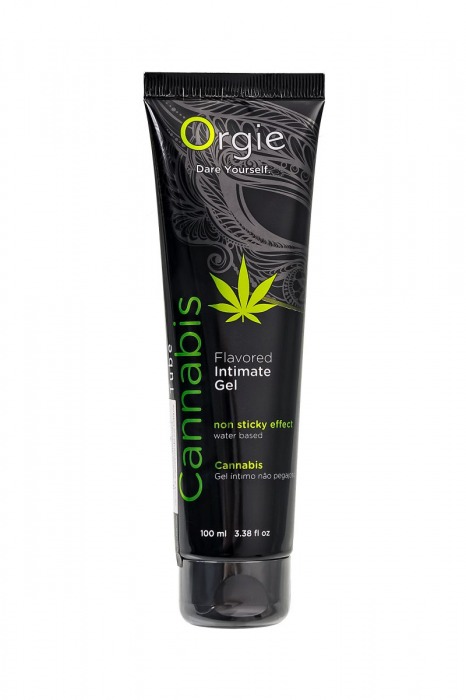 Интимный гель на водной основе ORGIE Lube Tube Cannabis - 100 мл. - ORGIE - купить с доставкой в Сергиевом Посаде