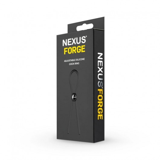 Черное эрекционное лассо Nexus Forge Single - Nexus Range - в Сергиевом Посаде купить с доставкой