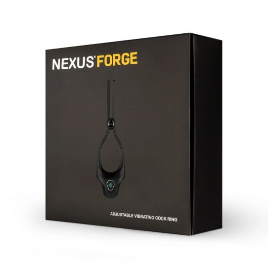 Черное эрекционное лассо с вибрацией Nexus Forge - Nexus Range - в Сергиевом Посаде купить с доставкой