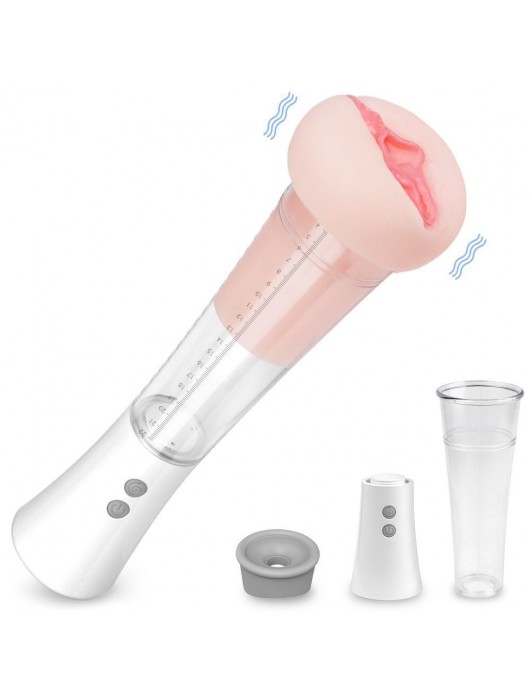 Автоматическая вакуумная помпа с реалистичной мягкой вставкой Max Kit - S-HANDE - в Сергиевом Посаде купить с доставкой