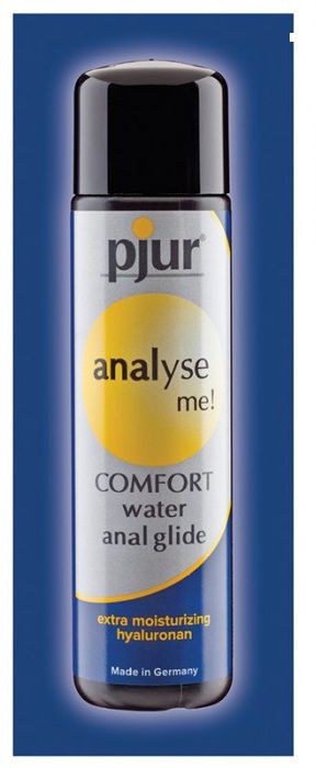 Анальный лубрикант pjur ANALYSE ME Comfort Water Anal Glide - 2 мл. - Pjur - купить с доставкой в Сергиевом Посаде