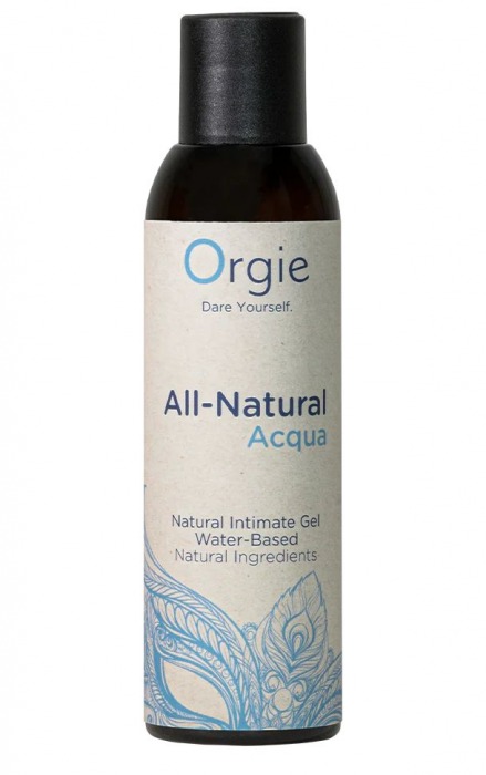 Интимный гель на водной основе Orgie All-Natural Acqua - 150 мл. - ORGIE - купить с доставкой в Сергиевом Посаде